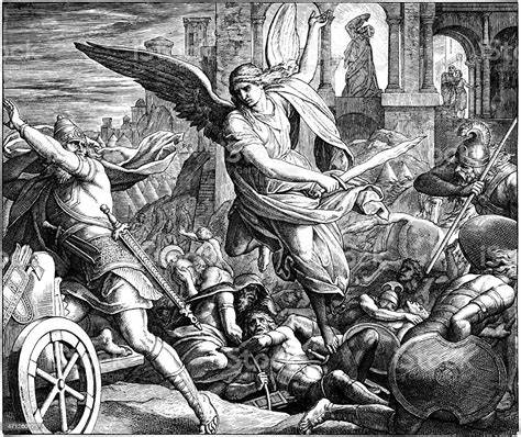 Angel with Slaughter Weapon, Ezekiel 9, sigh and cry